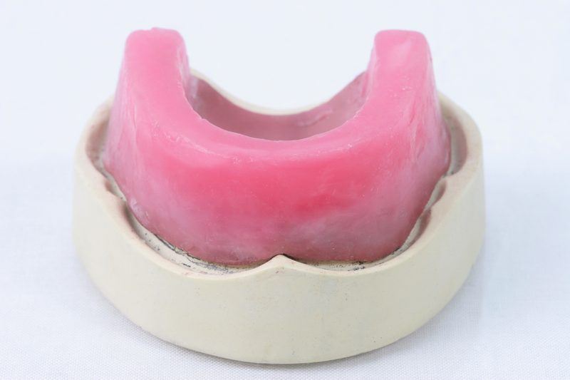 Bite registration rim dental lab